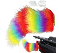 Moving Cosplay Tail, Fuzzy Role Play Prop, 11.81x3.94x1.97 Inches Plush Motion Tails Accessory with Soft Texture, Costume Decoration for Creative Styling, Cosplay Tail for Stage Performance