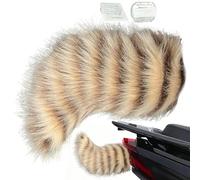 Moving Cosplay Tail, Fuzzy Role Prop, Car Decoration Tail, Costume Accessory for Riders Bikers Daily Tours Stage Performance Halloween Masquerade Concert Carnival Use Fun Wearable