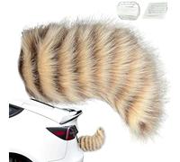 Moving Cosplay Tail - Role Playing Props | Fuzzy Tail Car Decoration | for Riders Bikers Daily Rides Long Tours Stage Performance Halloween Masquerade Concert Carnival