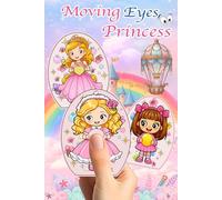 Moving Eyes Princess: Cute Princess Paper Craft for Kids | Cute ,Color ,Spin and Play ! | Easy DIY Moving Eyes Princess Template | 15+ Cute Princess