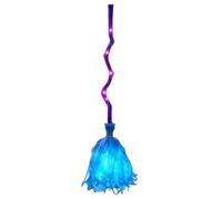 Moving Witch Broom 35 Inch Funny - Halloween Light Up Decoration Moving for | Moving Witches Broom for Courtyard, Indoor Corner, Party | Scene, Family Gathering, Haunted House Moving Witch Broom 35 Inch