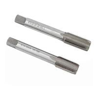 MOVKZACV Macho y troqueles, 2 piezas, Juego de roscas de roscado, mano derecha e izquierda de la red Tap Set, Bicicletas Manivela Limpieza Herramientas, para Pedal Bushing Bicicletas Crank Reparación