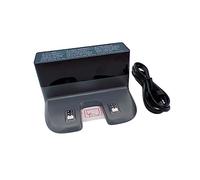 MoVols Muelle de Carga CH1822, Compatible con ECOVACS Deebot OZMO T8 AIVI T8+ T9+ N8+ N8 Pro T9 AIVI repuestos de aspiradora (Color : Dock and EU Cable)