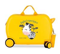 Movom Adventures Maleta Infantil Amarillo 45x31x20 cms Rígido 1,8 kgs Cierre de combinación Lateral ABS 1,8 kgs 27,9L Equipaje de Mano
