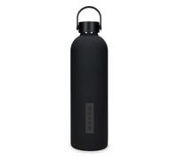 Movom Always On The Move Botella de Acero Inoxidable Negro 7x26,5x7 cms Acero Inoxidable