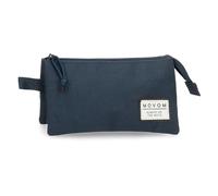 Movom Always on The Move Estuche Triple Azul 22x12x5 cms Poliéster L
