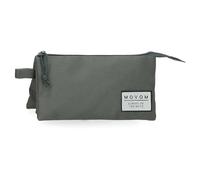 Movom Always on The Move Estuche Triple Verde 22x12x5 cms Poliéster