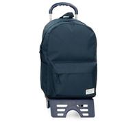 Movom Always on The Move Mochila Escolar con Carro Azul 31,5x45x15 cms Poliéster 21,26L