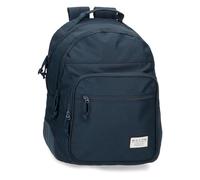 Movom Always on The Move Mochila Escolar Doble Compartimento Adaptable a Carro Azul 32x42x15 cms Poliéster 21,12L