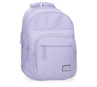 Movom Always on The Move Mochila Escolar Doble Compartimento Adaptable a Carro Morado 32x44x15 cms Poliéster