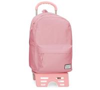 Movom Always on The Move Mochila Escolar con Carro Rosa 31,5x45x15 cms Poliéster 21,26L