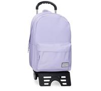 Movom Always on The Move Mochila para portátil 15,6" con Carro Rosa 31,5x45x15 cms Poliéster