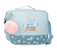 Movom Live Your Dreams Bandolera Porta Alimentos térmica Verde 25x21x11 cms Poliéster by Joumma Bags