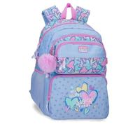 Movom Best Wishes Mochila Escolar Doble Compartimento Lila 32x45x19 cm Poliéster 27,4L