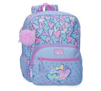 Movom Best Wishes mochila infantil, mochila escolar, fabricada en Poliéster, ruedas dobles de giro multidireccional, Múltiples formas de usarlo, rosa