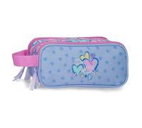 Movom Best Wishes, neceser, bandoleras, Perfecto para organizar, varios compartimentos. Rosa