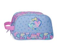 Movom Best Wishes Neceser Dos Compartimentos Adaptable Lila 26x16x10 cm Poliéster