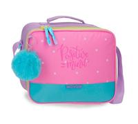 Movom Block Bandolera porta alimentos térmica Rosa 25x21x11 cm Poliéster