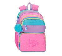 Movom Block Mochila Escolar Doble Compartimento Rosa 32x45x19 cm Poliéster 27,36L