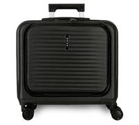 Movom Dayton Maleta de Cabina Negro 44x42x20 cms Rígida ABS Cierre TSA 31,6L 2,54 kgs 4 Ruedas Dobles Equipaje Mano