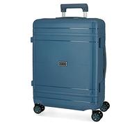 Movom Dimension Maleta de cabina Azul 40x55x20 cms Rígida Polipropileno Cierre TSA 37L 2,66 kgs 4 Ruedas dobles Equipaje de Mano