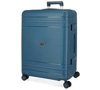 Movom Dimension Maleta mediana Azul 44x66x27 cms Rígida Polipropileno Cierre TSA 67L 3,82 kgs 4 Ruedas dobles