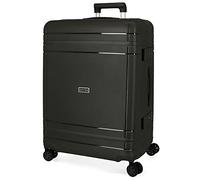Movom Dimension Maleta mediana Negro 44x66x27 cms Rígida Polipropileno Cierre TSA 67L 3,82 kgs 4 Ruedas dobles