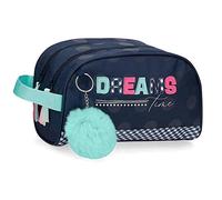 Movom Dreams time Neceser Dos Compartimentos Adaptable Azul 26x16x12 cms Poliéster