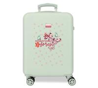 Movom Enchanted Forest Maleta de Cabina Verde 38x55x20 cms Rígido 2 kgs Cierre de combinación Lateral ABS 2 kgs 34 L Equipaje de Mano