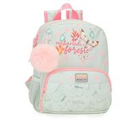 Movom Enchanted forest Mochila Preescolar Verde 23x28x10 cms Poliéster 6,44L