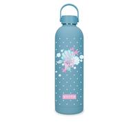 Movom Enjoy Botella de Acero Inoxidable Azul 7x26,5x7 cms Acero Inoxidable