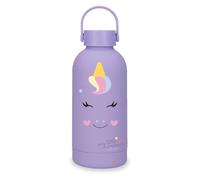Movom Enjoy Botella de Acero Inoxidable Rosa 6,5x18,5x6,5 cms Acero Inoxidable