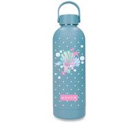 Movom Enjoy I Love Sea Life Botella de Acero Inoxidable Azul con Capacidad para 500ml y Medidas 7 x 23 cms Acero Inoxidable