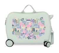 Movom Forest Maleta Infantil Verde 50x38x20 cms Rígido 1,8 kgs Cierre de combinación Lateral ABS 1,8 kgs 34L Equipaje de Mano