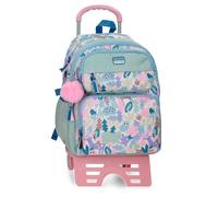 Movom Forest Mochila Escolar Doble Compartimento Verde 32x45x19 cm Poliéster 27,36L