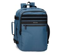 Movom Foster Mochila de Cabina para Portátil 15,6 Pulgadas Azul 27x40x20 cms Poliéster 21,6L