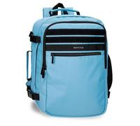 Movom Foster Mochila de Cabina para Portátil 15,6 Pulgadas Azul 27x40x20 cms Poliéster 21,6L
