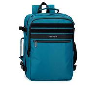 Movom Foster Mochila de Cabina para Portátil 15,6 Pulgadas Verde 27x40x20 cms Poliéster 21,6L