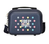 MOVOM Free Dots Nececer Adaptable Azul 29x21x15 cms ABS