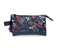 Movom Free Time Estuche Triple Multicolor 22x12x5 cms Poliéster