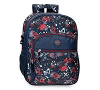 Movom Free Time Mochila Adaptable, Multicolor, 30x38x12 cms