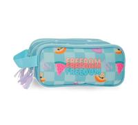 Movom Freedom Estuche Triple Azul 22x10x9 cm Poliéster
