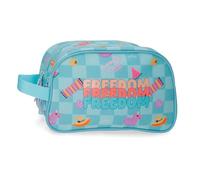 Movom Freedom Neceser Dos Compartimentos Adaptable Azul 26x16x10 cm Poliéster