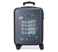 MOVOM Game Over Life Maleta de Cabina de 38cm x 55cm x 20cm (asa y Ruedas Incluidas), Cuatro Ruedas de Giro multidireccional, De Joumma Bags.