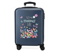 MOVOM Give Yourself Time, Equipaje De Mano Niñas, Azul (Blue), Talla Unica