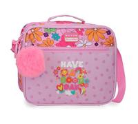 Movom Good Day Bandolera Porta Alimentos térmica Malva 25x21x11 cm Poliéster