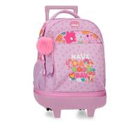 Movom Good Day Mochila Compact Desmontable 2 Ruedas Malva 32x45x21 cm Poliéster 30,2L