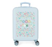 Movom Good Vibes Maleta de cabina Azul 38x55x20 cms Rígida ABS Cierre de combinación lateral 34 2 kgs 4 Ruedas dobles Equipaje de Mano