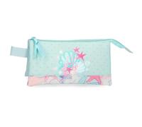 Movom I Love Sea Life Estuche Triple Azul 22x12x5 cms Poliéster