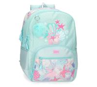 Movom I Love Sea Life Mochila Escolar Adaptable a Carro Azul 33x44x17 cms Poliéster 25,81L